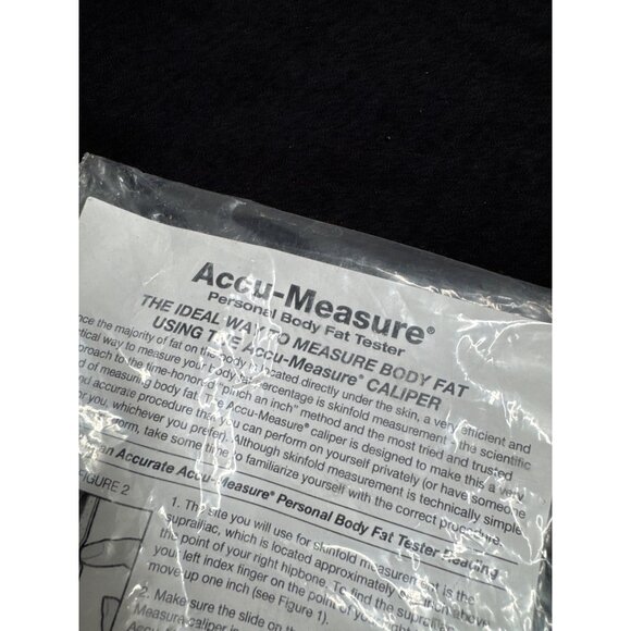 Accu-Measure Personal Body Fat Tester & MyoTape Body Measuring Tape - Picture 2 of 8